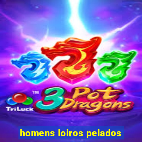 homens loiros pelados